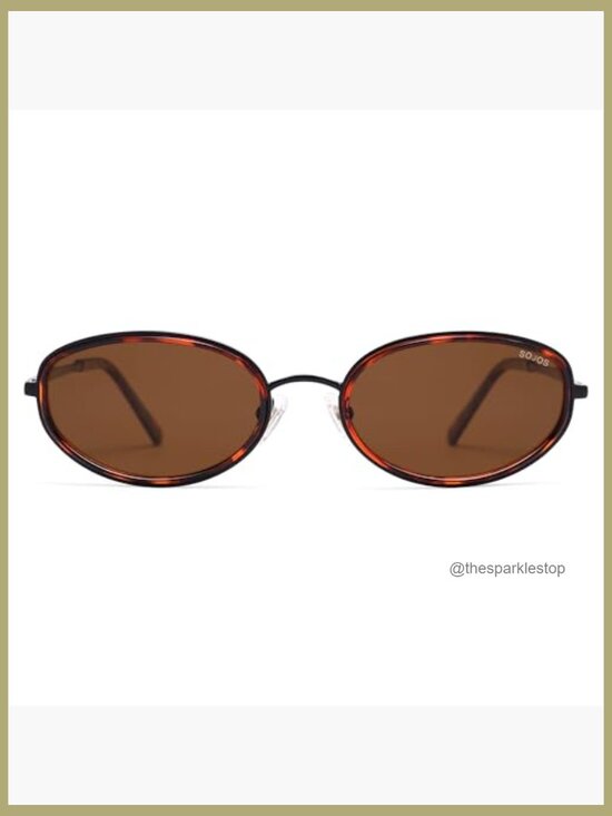 Trendy Oval Polarized Sunglasses with UV400 Protection main image 4
